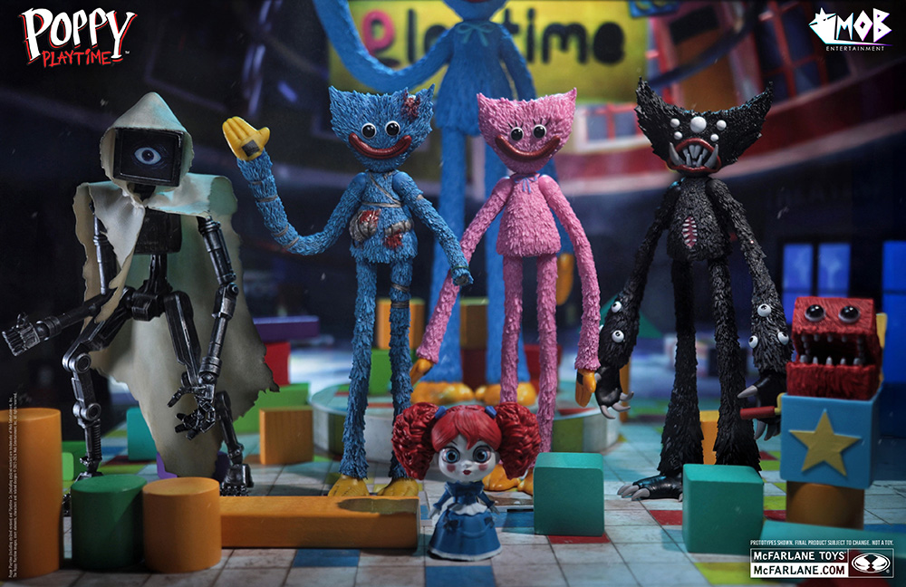 インフォレンズ限定！世界的人気ホラーゲーム『Poppy Playtime』より可動アクションフィギュア4種が2026年5月中旬より発売決定！