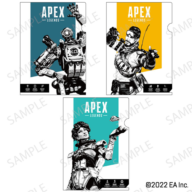 Apex Legendsレジェンズクリアファイル9枚セット vol.1 A Apex Legendsレジェンズクリアファイル9枚セット vol.1 A - メルカリ