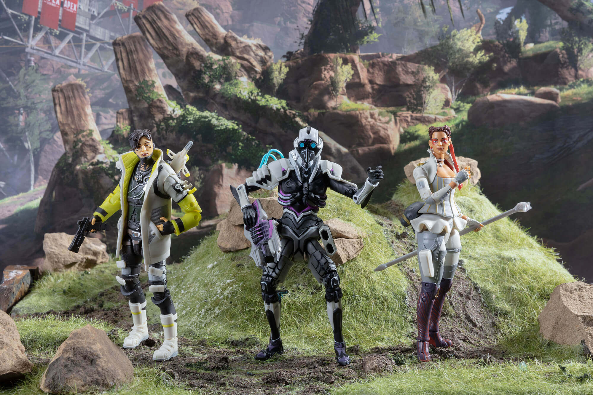 APEX ガストラップ 6インチ 3個セット コースティック フィギュア グッズ Amazon.co.jp: 【公式ライセンス商品】Apex Legends 6インチ